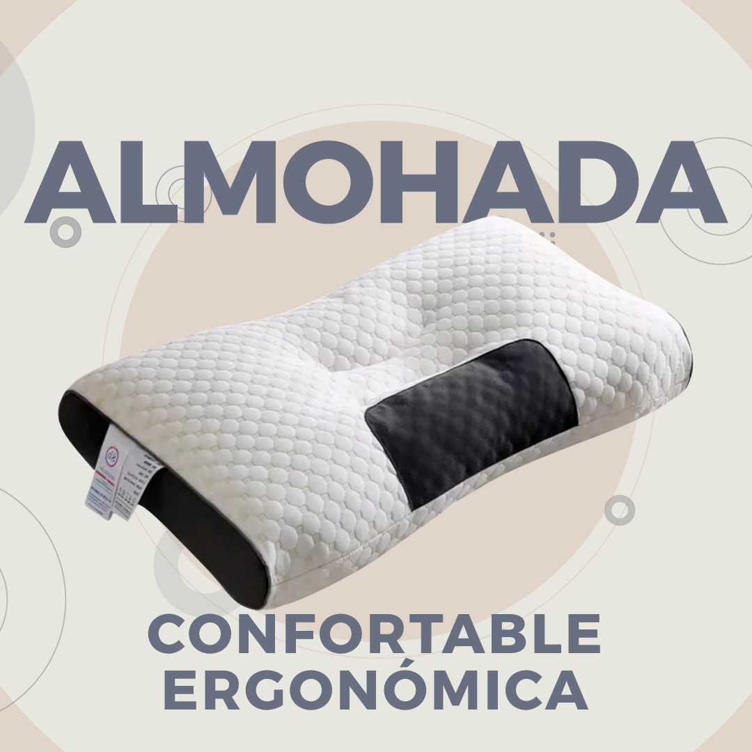 Despierta Sin Dolor – Descubre la Almohada Ortopédica que Te Brinda Soporte y Comodidad Todo el Día.