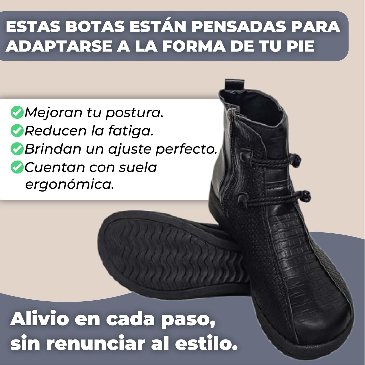 CONFORT ELEGANCIA Y COMODIDAD ¡Botas para cada ocasión sin perder tu estilo!