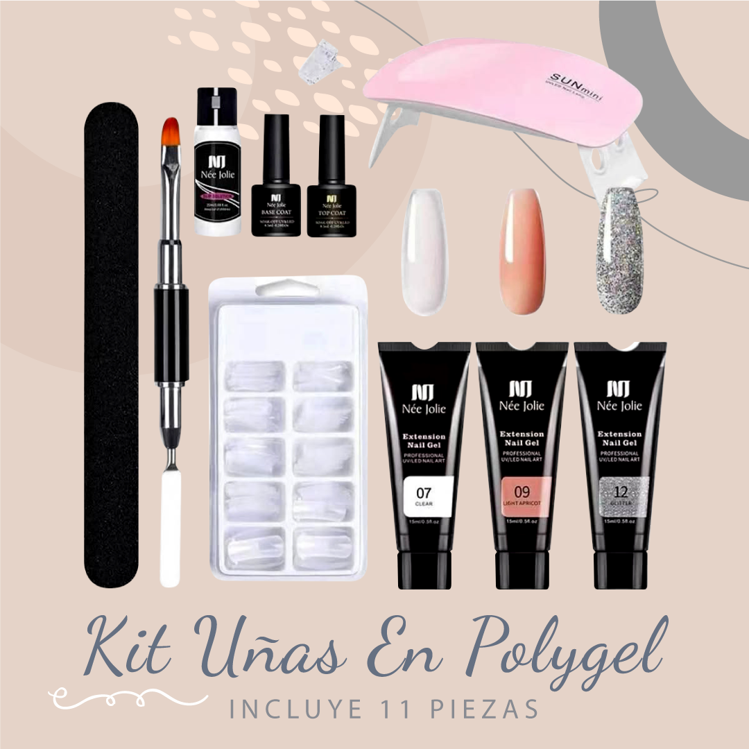 Kit Polygel de Uñas: Todo lo que necesitas para lucir uñas de salón en casa