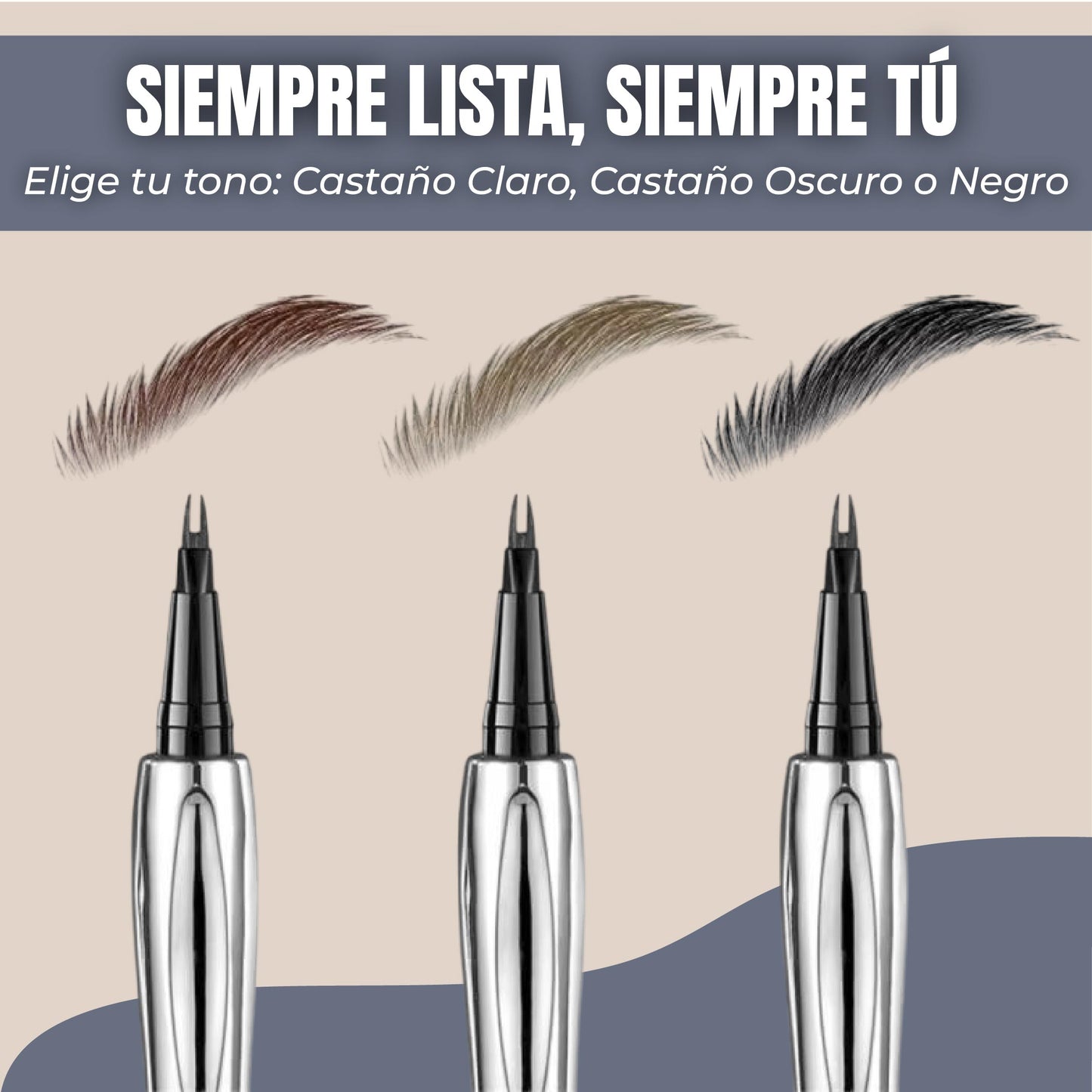 LÁPIZ PARA CEJAS 2 EN 1