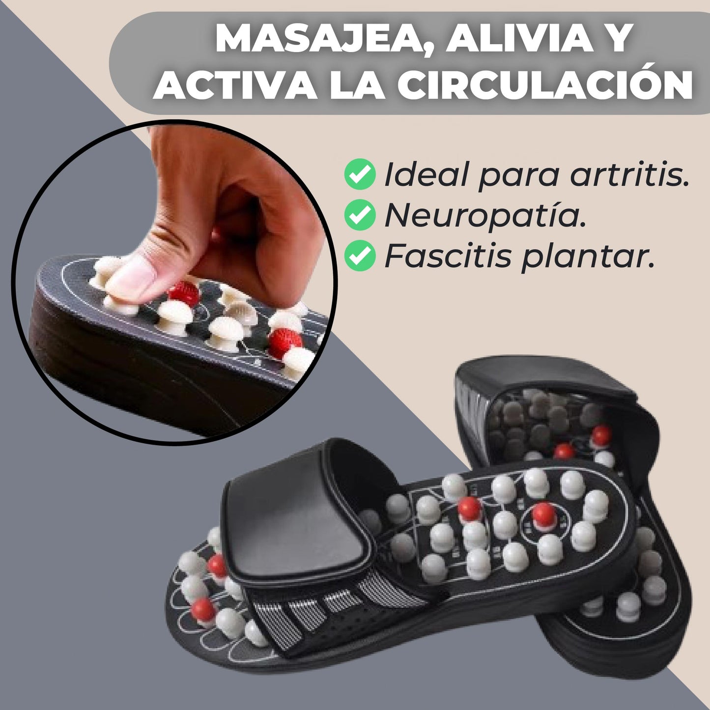 👣 Recarga Tu Energía y Alivia Tu Cuerpo con Cada Paso: Descubre el Poder del Masaje Diario