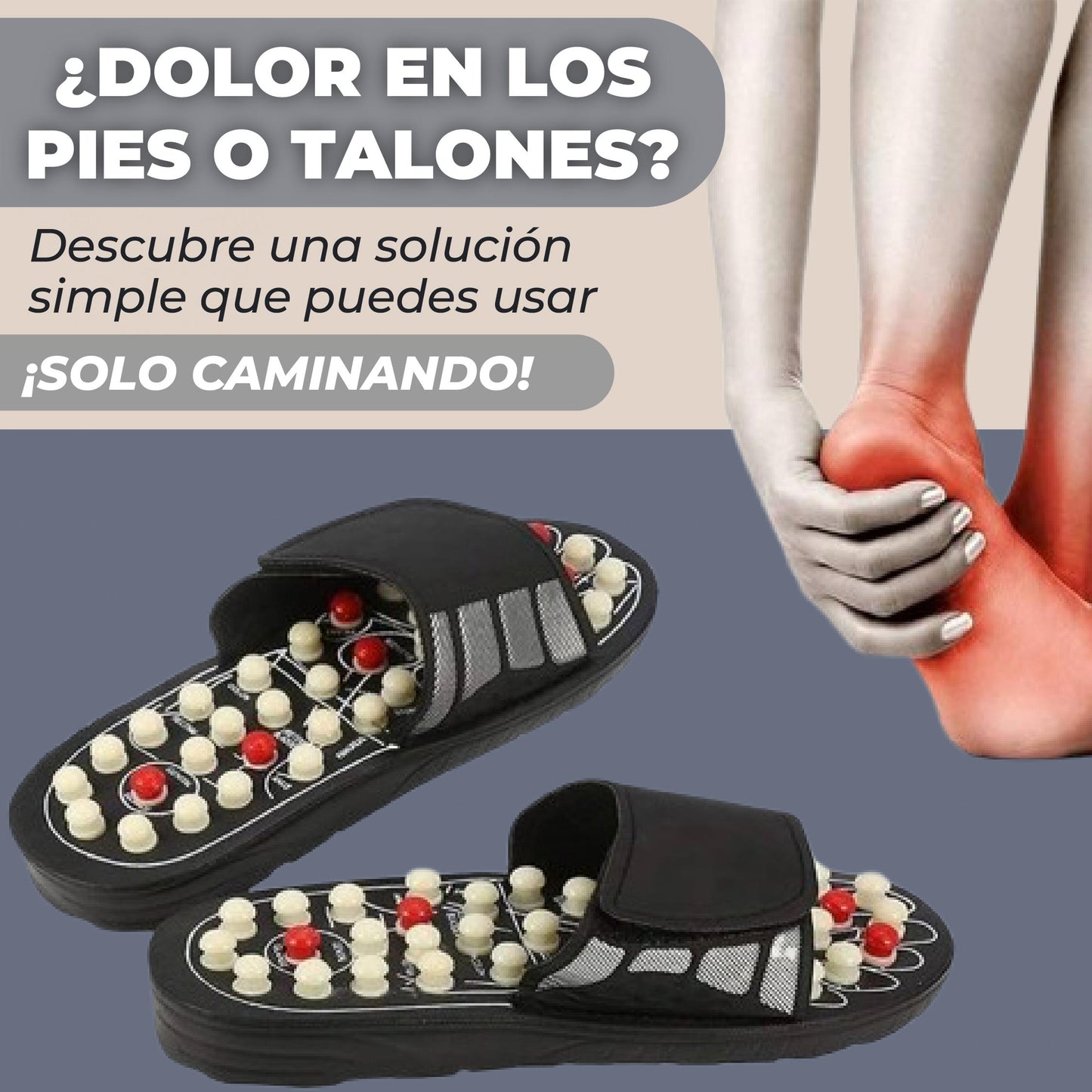 👣 Recarga Tu Energía y Alivia Tu Cuerpo con Cada Paso: Descubre el Poder del Masaje Diario