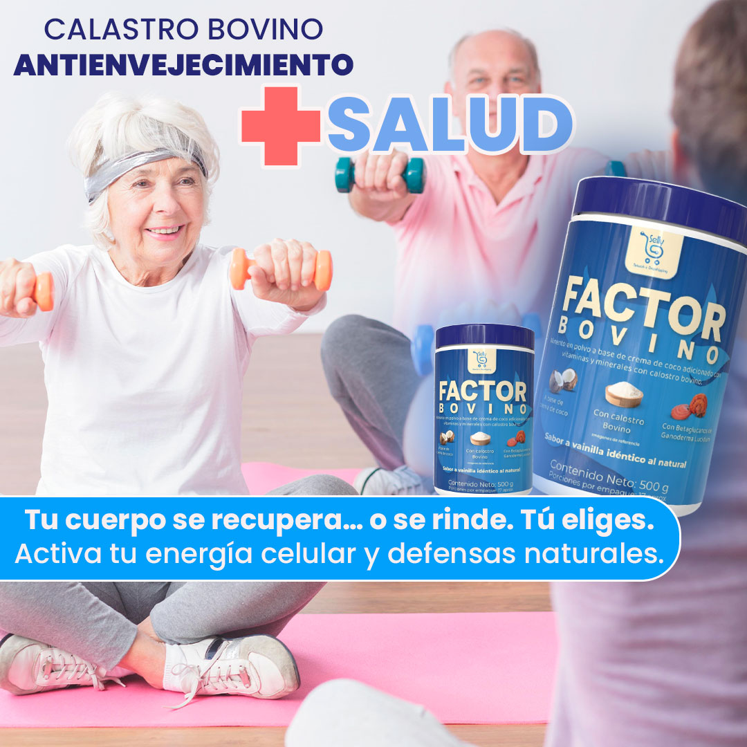 Factor Bovino:  Refuerza Tu Energía y Salud