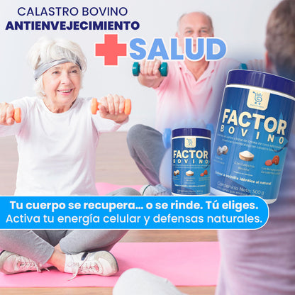 Factor Bovino:  Refuerza Tu Energía y Salud